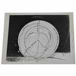 Original 1938 Bobby Jones Edgerton Study Patent Image w/ Stamp