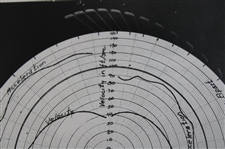 Original 1938 Bobby Jones Edgerton Study Patent Image w/ Stamp