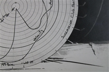 Original 1938 Bobby Jones Edgerton Study Patent Image w/ Stamp