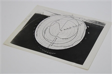 Original 1938 Bobby Jones Edgerton Study Patent Image w/ Stamp