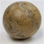 c1840's Leather Feathery Golf Ball in Great Condition
