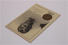Bobby Jones Authenticated Ink 1926 Penny Card
