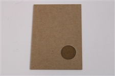 Bobby Jones Authenticated Ink 1926 Penny Card