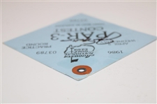 Jack Nicklaus Signed 1986 Masters Par 3 Contest Ticket #03789 JSA ALOA