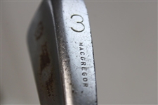Babe 'Didrickson' Zaharias’ Personal Model MacGregor 3-Iron with Auction Program & Tag - Attributed