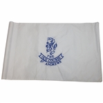 St. Andrews The Old Course Embroidered White Course Flag 