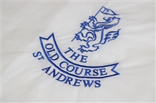 St. Andrews The Old Course Embroidered White Course Flag 