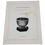 1979 Golf Club Garlenda Information Pamphlet