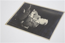 Bobby Jones' Personal Photo w/Richard Gordin Letter Stating Received from Secretary Jean Marshall