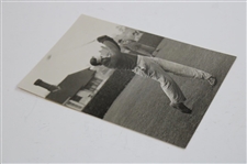 Henry Cotton Teeing Off At Shirley Park Photo