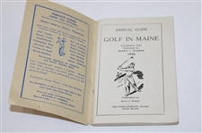 History Of The Blind Brook Club & Golf In Maine Booklet w/Bremen Country Club Scorecard