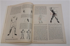 1957 March Sports Illustrated Magazine With 'Stance And Posture' Article By Ben Hogan