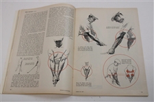 1957 March Sports Illustrated Magazine With 'Stance And Posture' Article By Ben Hogan