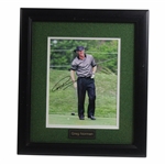 Greg Norman Signed Photo w/Nameplate Framed JSA ALOA