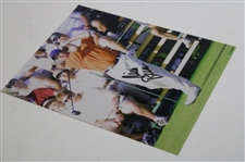 Rich Beem Signed Post-Swing Photo JSA ALOA