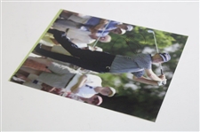 Davis Love III Signed Post-Swing Photo JSA ALOA