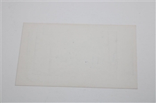 Sam Snead Signed Index Card JSA ALOA