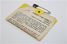 1969 Masters Tournament SERIES Badge #1136 - George Archer Winner