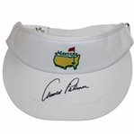 Arnold Palmer Signed Masters Tournament Logo Visor JSA ALOA