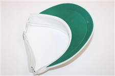 Arnold Palmer Signed Masters Tournament Logo Visor JSA ALOA
