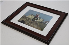 Jack Nicklaus Signed Photo Waving On Swilken Bridge - Framed JSA ALOA 