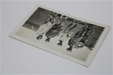 Abe Mitchell Jock Hutchinson, George Duncan & Walter Hagen Photo