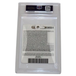 2019 Masters SERIES Badge #R08514 - Tiger Woods 5th Masters Win - PSA MINT 9
