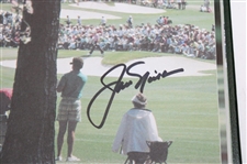 Jack Nicklaus Signed 1986 Masters Tournament Green Annual Book JSA ALOA