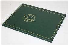 Jack Nicklaus Signed 1986 Masters Tournament Green Annual Book JSA ALOA