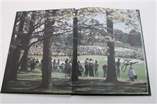 Jack Nicklaus Signed 1986 Masters Tournament Green Annual Book JSA ALOA