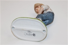 Pinehurst Golf Club Putter Boy Benedictine Ceramic Statue