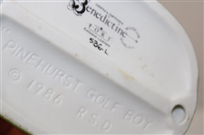 Pinehurst Golf Club Putter Boy Benedictine Ceramic Statue