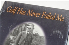 Golf Has Never Failed Me' Book by Donald Ross - Unopened In Original Plastic Wrapping