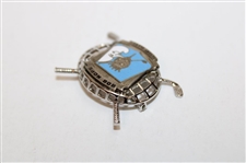 Bob Hope Desert Classic Sterling Silver Crossed Clubs Pin