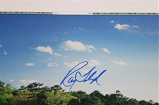 Ballesteros, Nicklaus, Palmer, & 25 Other Masters Champs Signed 2001 Masters Poster JSA ALOA