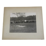 Three (3) 1920 Harry Vardon And Ted Ray Exhibition at Inverness Matted Original Photos