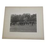 Three (3) 1920 Harry Vardon And Ted Ray Exhibition at Inverness Matted Original Photos