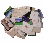 Fifty (50) Various Modern Golf Club/Course Official Scorecards - California 