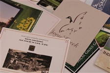 Fifty (50) Various Modern Golf Club/Course Official Scorecards - California 