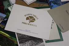 Fifty (50) Various Modern Golf Club/Course Official Scorecards - California 