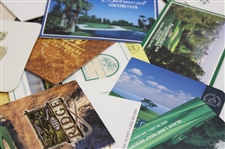 Fifty (50) Various Modern Golf Club/Course Official Scorecards - California