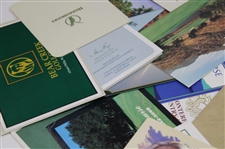 Fifty (50) Various Modern Golf Club/Course Official Scorecards - California
