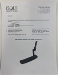 Paul Azinger's Personal Used PING Karsten Phoenix Anser Putter Pat. 0207227