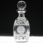 Paul Azinger's 1992 The Memorial Tournament Waterford Glass Decanter with Stopper