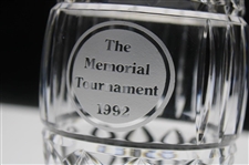 Paul Azinger's 1992 The Memorial Tournament Waterford Glass Decanter with Stopper