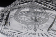 Paul Azinger's 1988 AT&T Pebble Beach Pro-Am Glass Decanter with Stopper