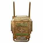 Paul Azinger's 1985 Western Golf Association WGA Contestant Badge/Money Clip