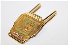 Paul Azinger's 1985 Western Golf Association WGA Contestant Badge/Money Clip