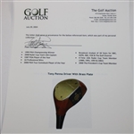 Paul Azinger's Toney Penna Driver With Brass Plate
