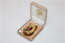 Paul Azinger's 2008 PGA Championship at Oakland Hills Badge/Money Clip in Case
